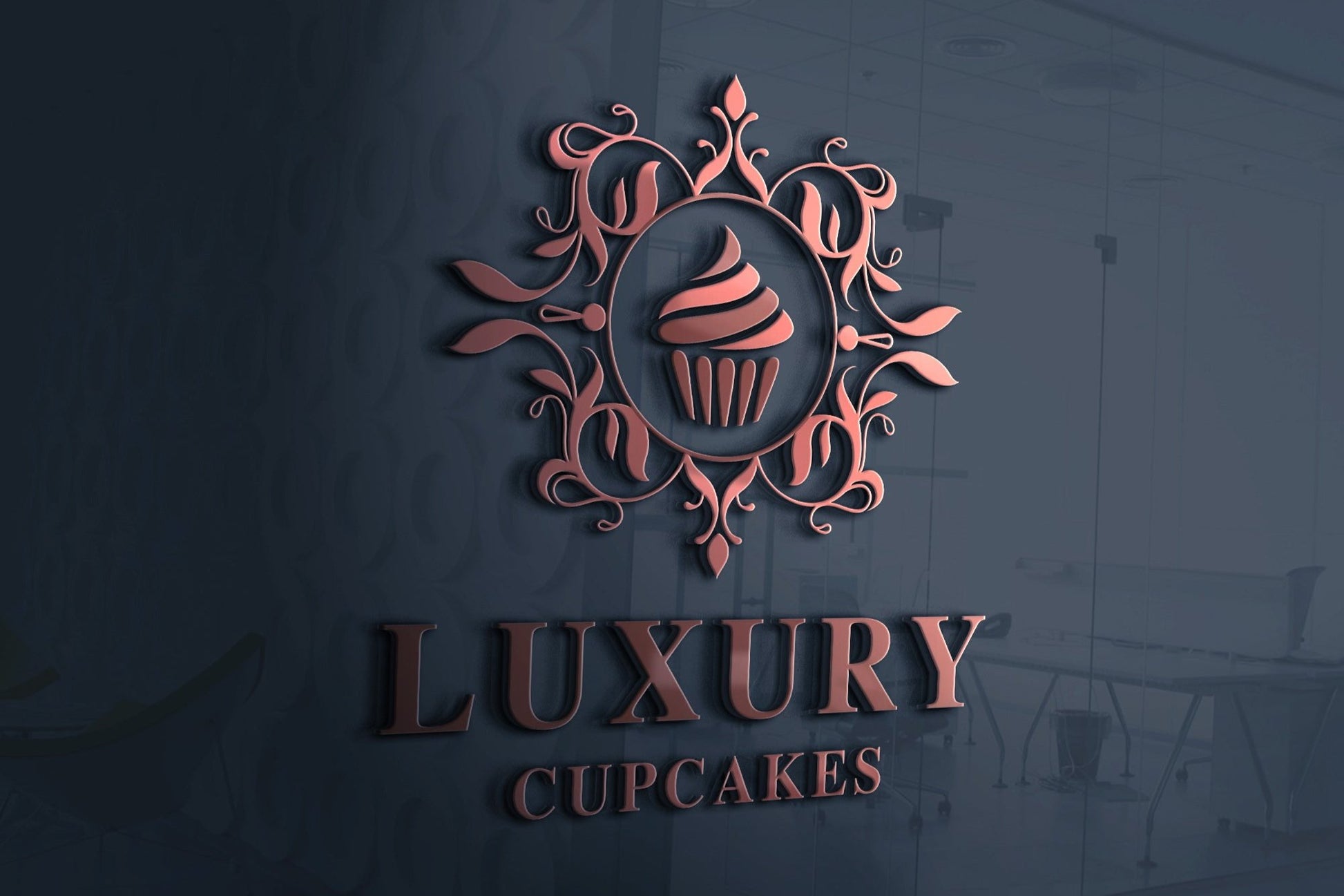 Logo Design - Cupcake Design | Bakery Shop Logo | Pastries | Cupcake Logo | Baker Logo Design