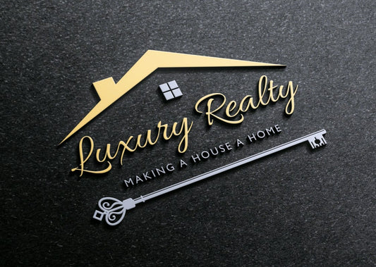 Logo Design - Real Estate Logo | Realtor Logo | Realty Business | Key Logo Design | House Design