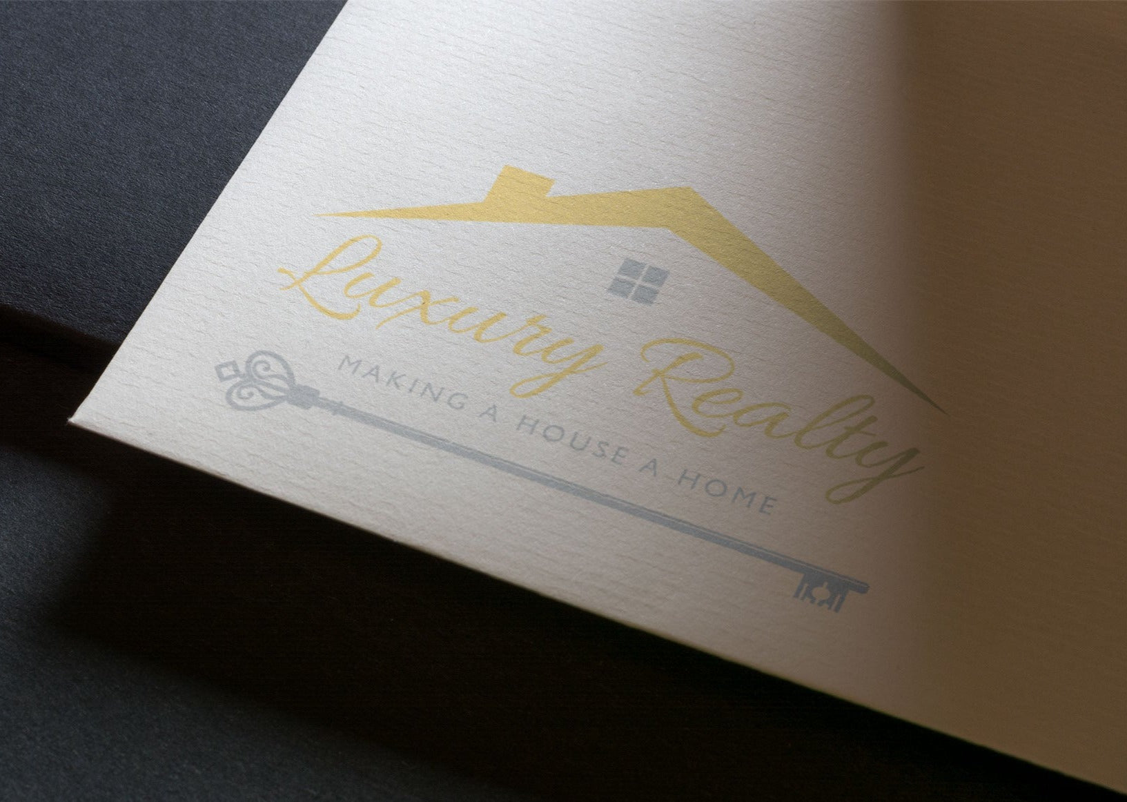 Logo Design - Real Estate Logo | Realtor Logo | Realty Business | Key Logo Design | House Design