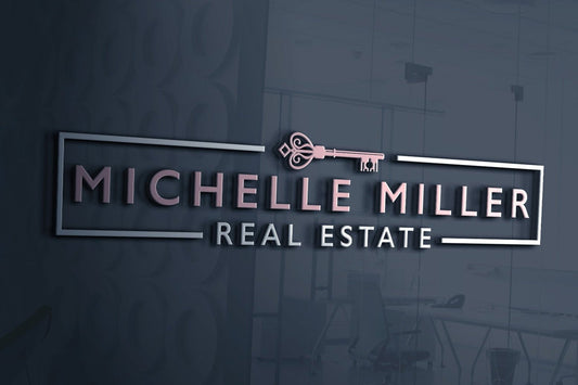 Logo Design - Real Estate Logo | Realtor Logo | Property Management | Vintage Key Design