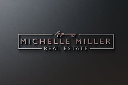 Logo Design - Real Estate Logo | Realtor Logo | Property Management | Vintage Key Design