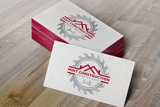Logo Design - Construction Logo Design | Roofing Business Logo | Handyman Logo | Home Repair Logo Design
