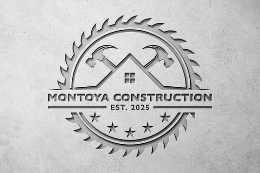 Logo Design - Construction Business Logo Design | Roofing Logo | Home Repair Logo | Handyman Logo