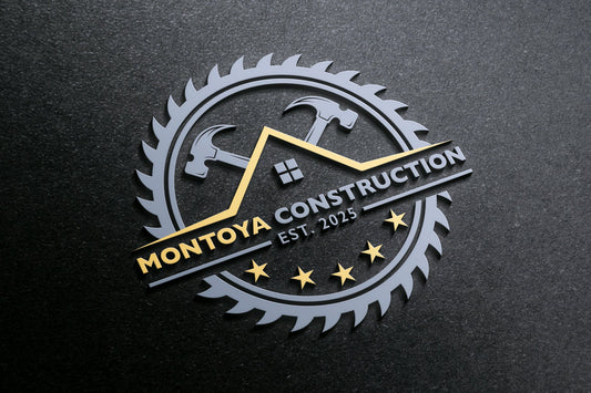 Logo Design - Construction Business Logo Design | Roofing Logo | Home Repair Logo | Handyman Logo