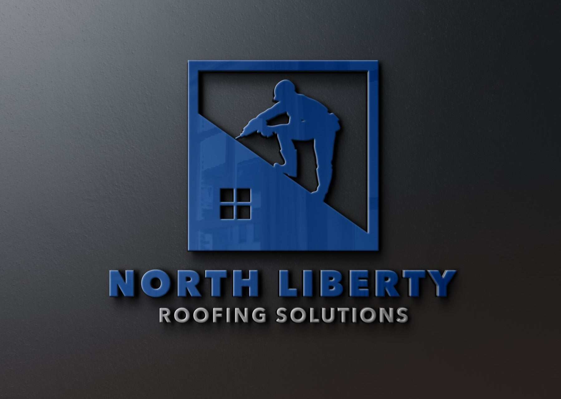 Logo Design - Construction Business Logo | Roofing Services Logo Design | Construction Design | House Logo