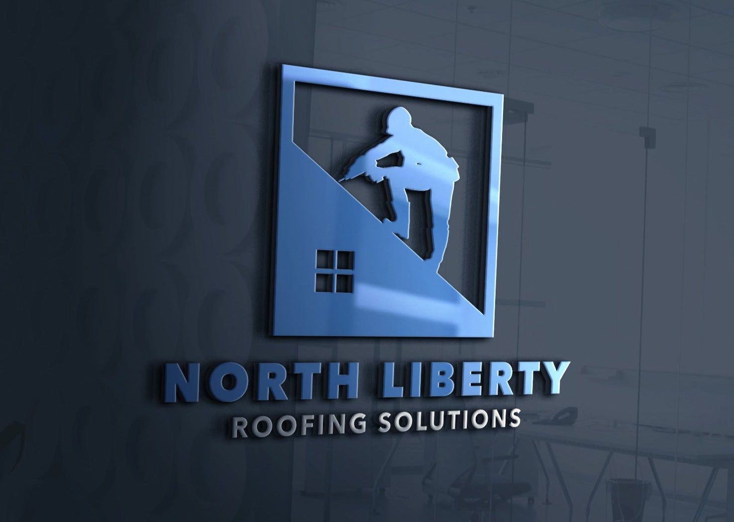 Logo Design - Construction Business Logo | Roofing Services Logo Design | Construction Design | House Logo