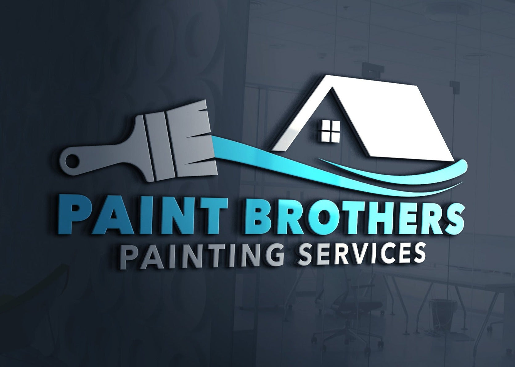 Painting Company Logo | Painting Services | Handyman Services Logo | Painting Logo | Painter Logo | Home Remodeling Logo | House Logo Design