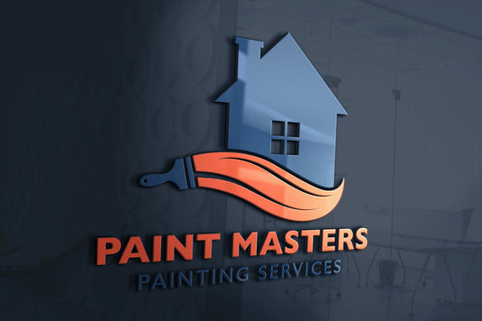 Logo Design - Painting Company Logo | Painting Services Logo | Paint Brush Design | Remodeling Logo