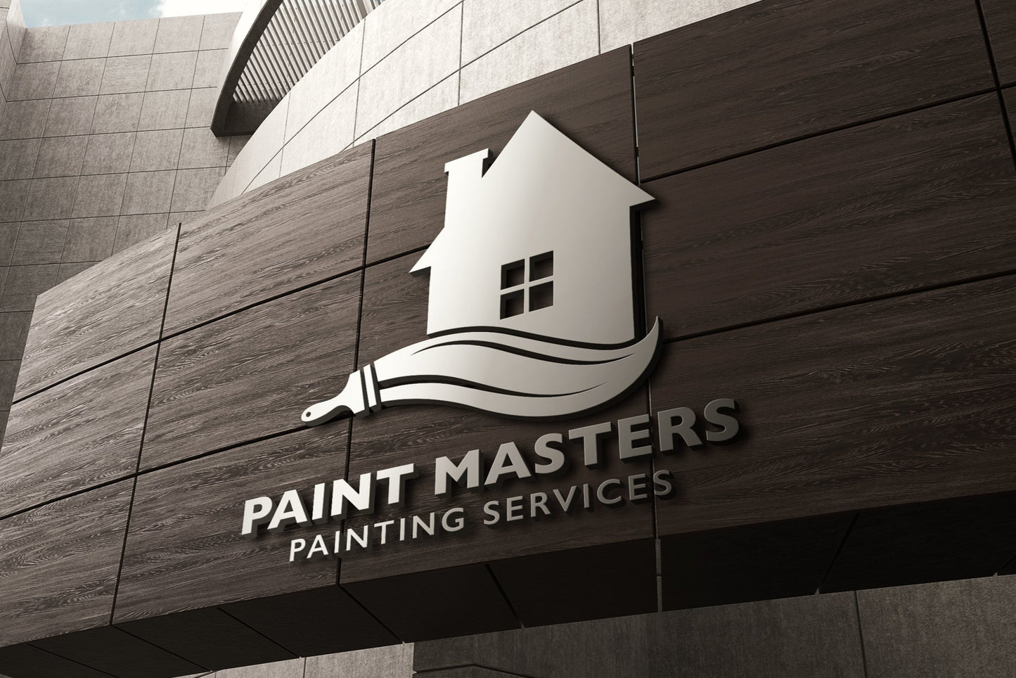 Logo Design - Painting Company Logo | Painting Services Logo | Paint Brush Design | Remodeling Logo