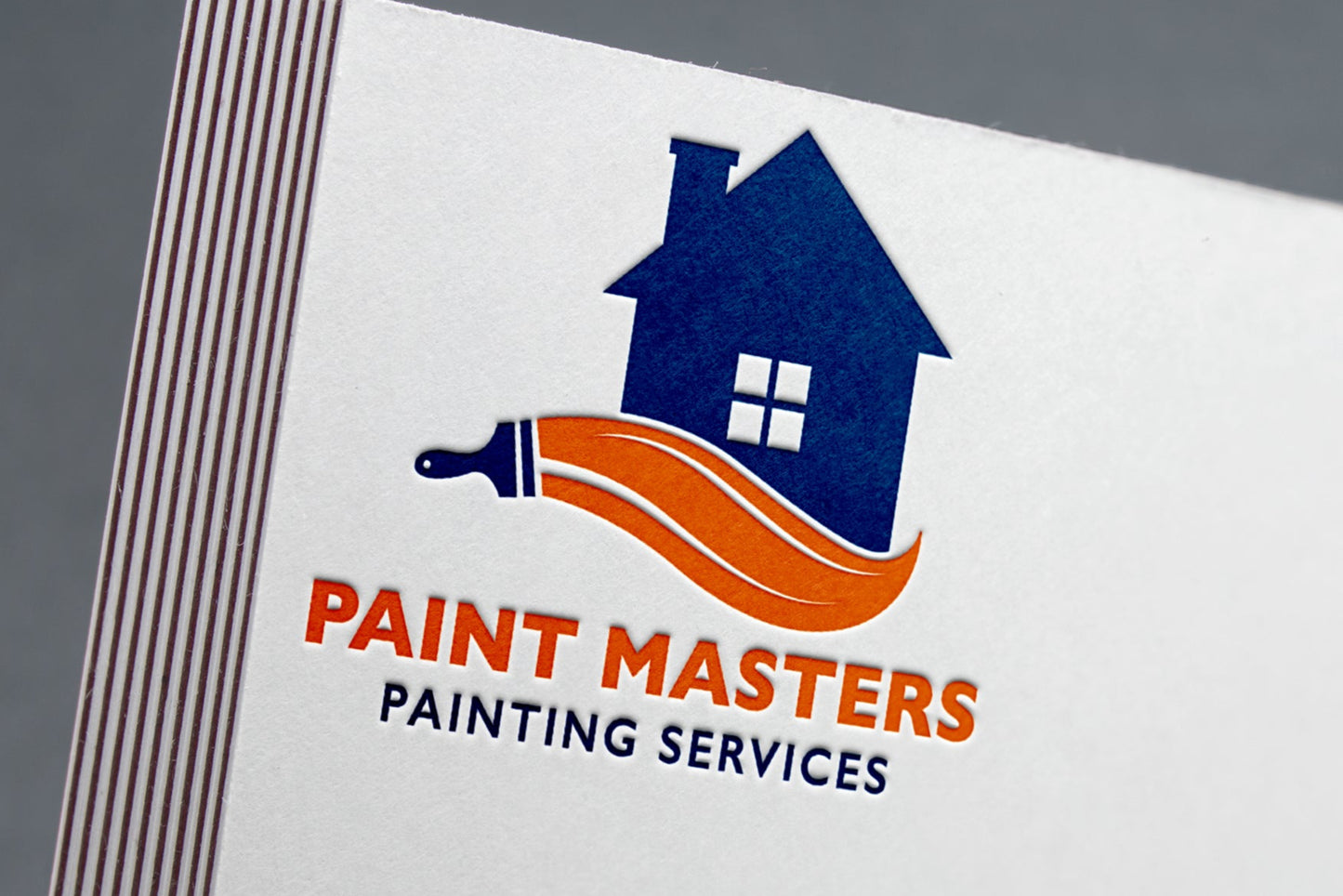 Logo Design - Painting Company Logo | Painting Services Logo | Paint Brush Design | Remodeling Logo