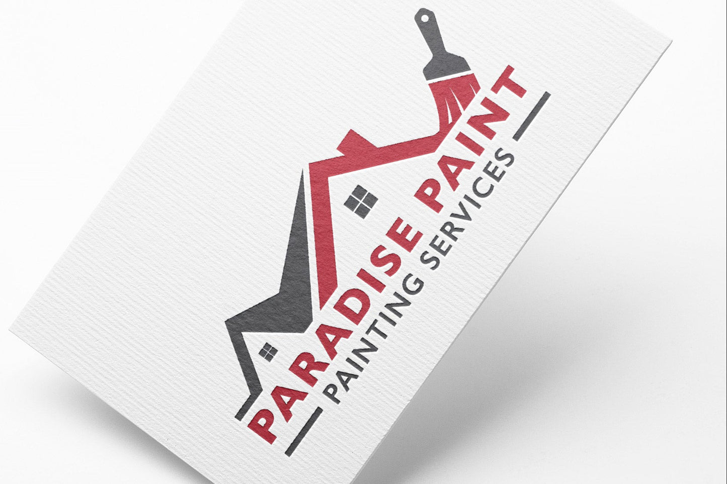 Logo Design - Painting Business Logo | Painting Company Logo | Paint Brush Design | Remodeling Logo