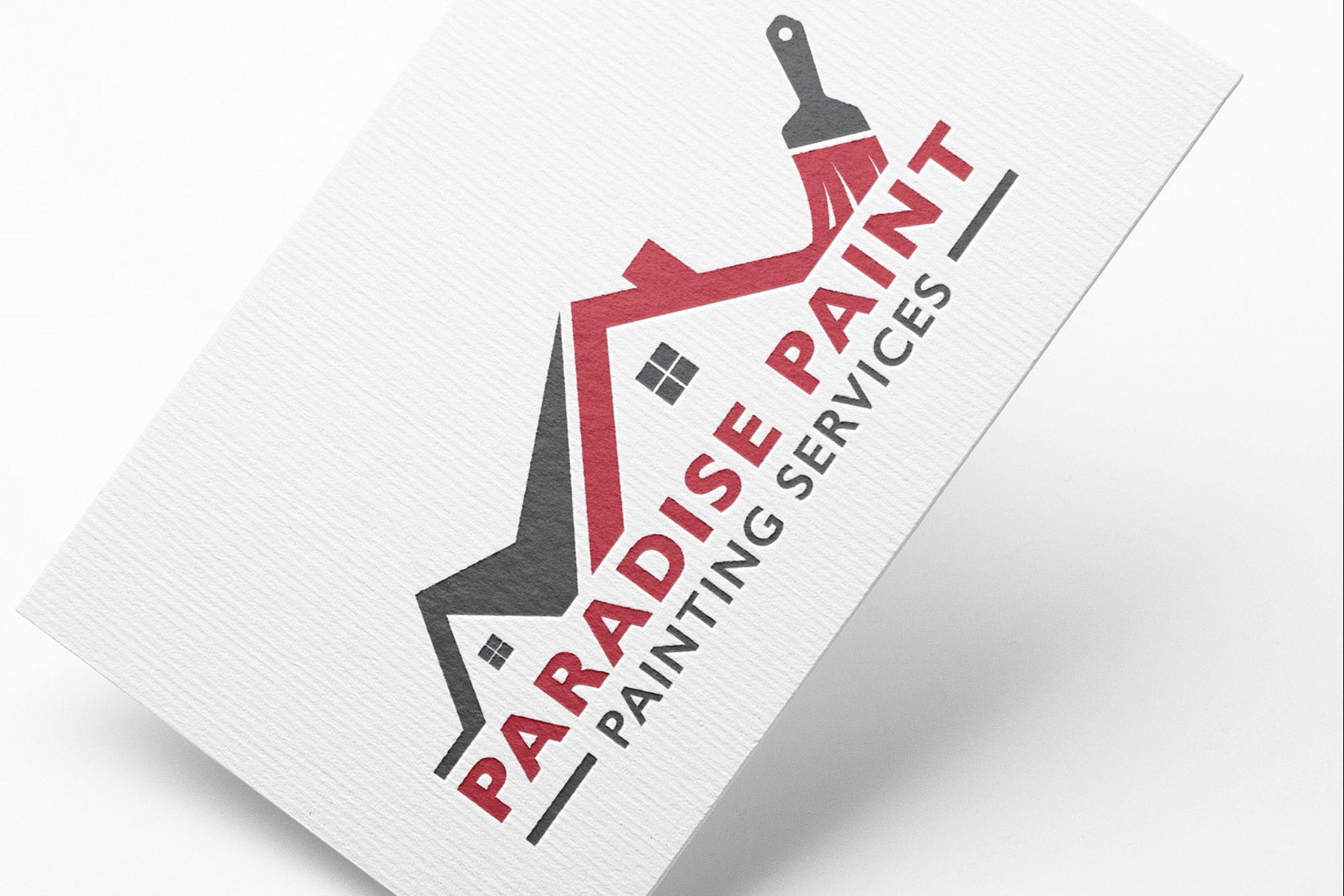 Logo Design - Painting Business Logo | Painting Company Logo | Paint Brush Design | Remodeling Logo