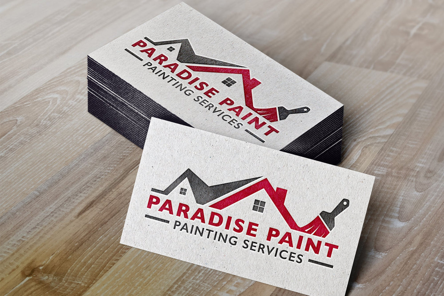 Logo Design - Painting Business Logo | Painting Company Logo | Paint Brush Design | Remodeling Logo