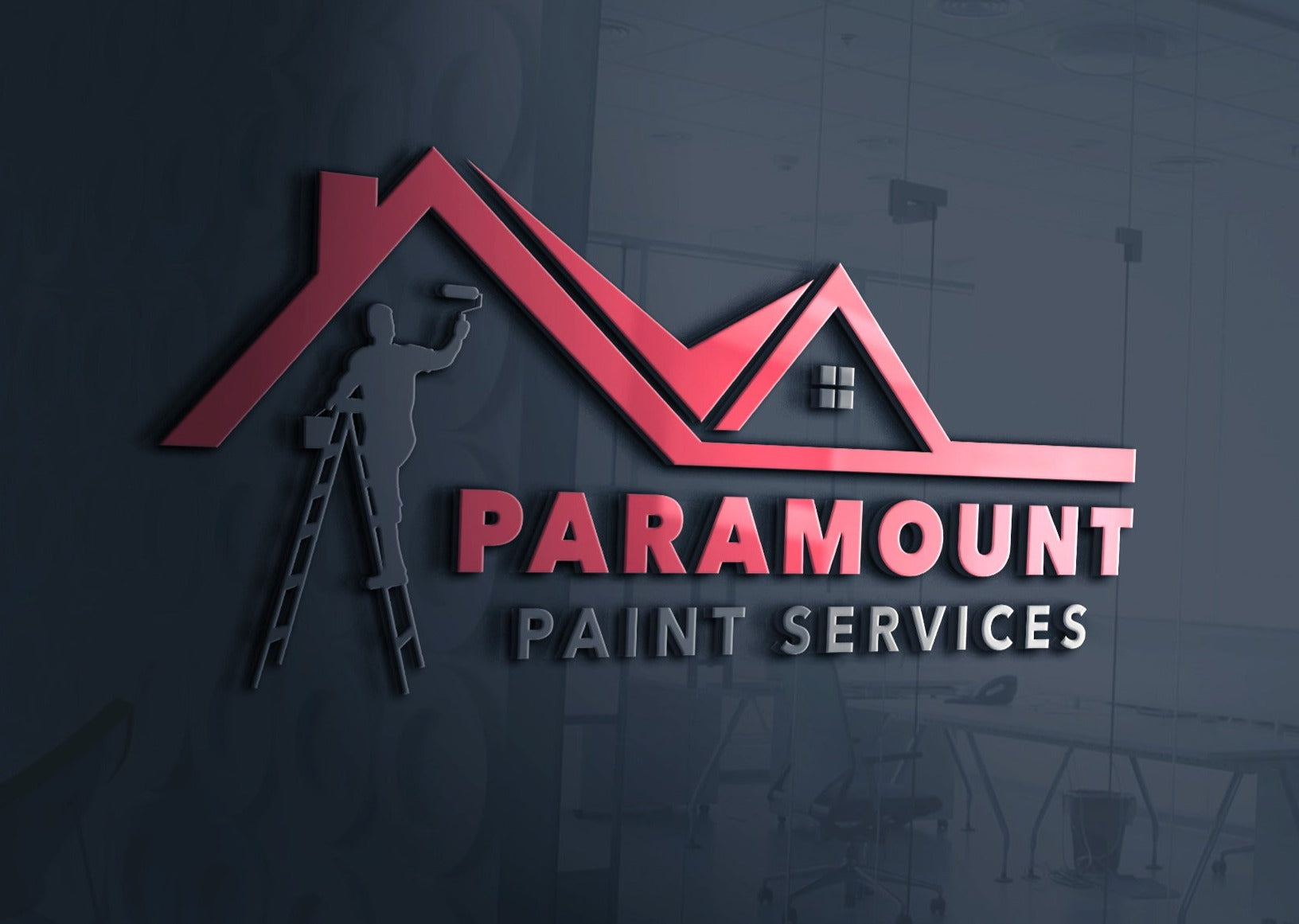 Painting Business Logo | Paint Services Logo | Painter Logo | Painting Company Logo | Home Repair Logo | Home Services Logo | Painter Design