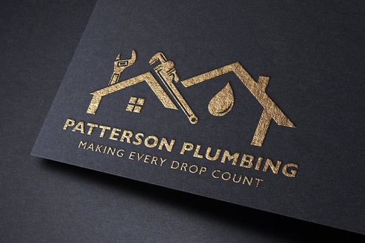 Logo Design - Plumbing Business Logo | Plumbing Services Logo | Plumber Logo | Handyman Services