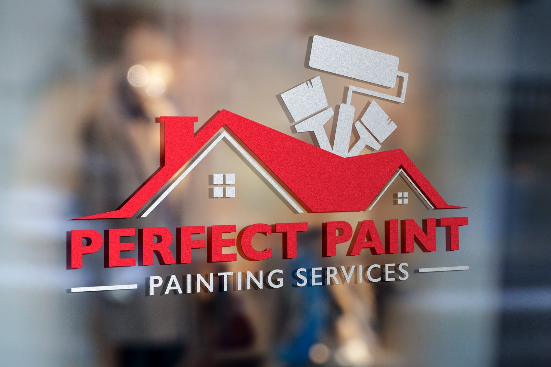 Logo Design - Painting Company Logo | Painting Services Logo | Home Remodeling Logo | Home Renovation Logo