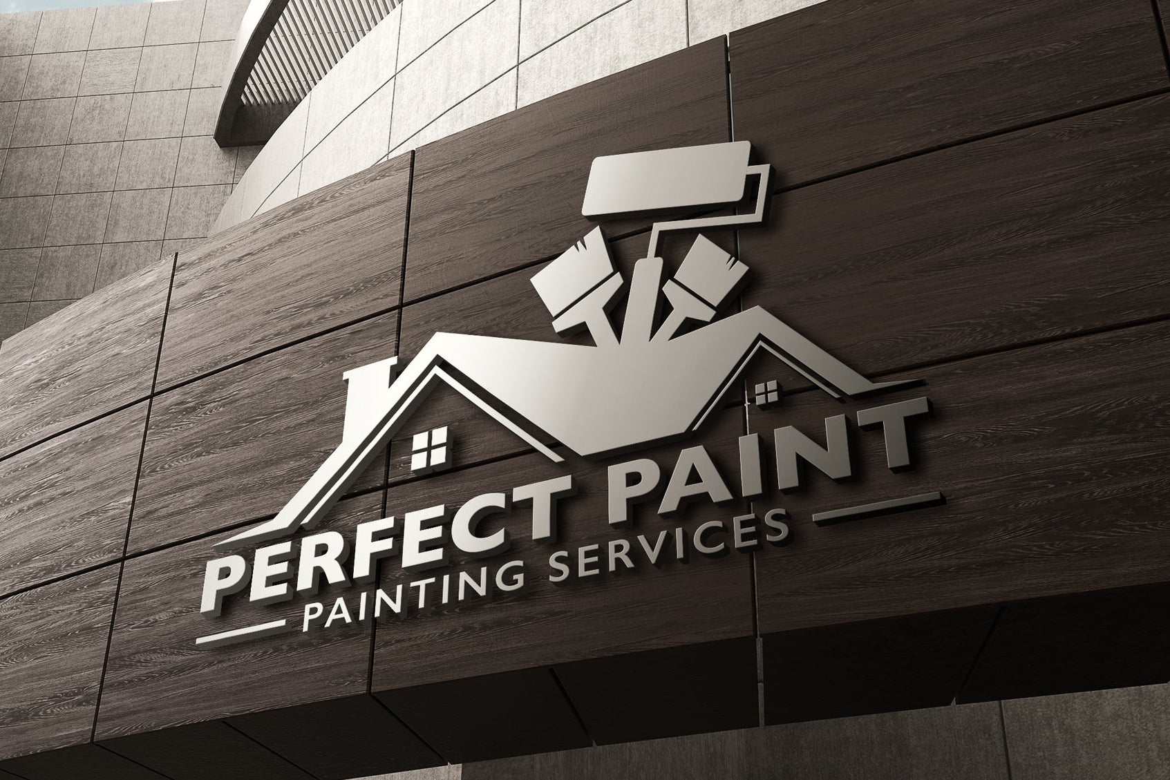 Logo Design - Painting Company Logo | Painting Services Logo | Home Remodeling Logo | Home Renovation Logo