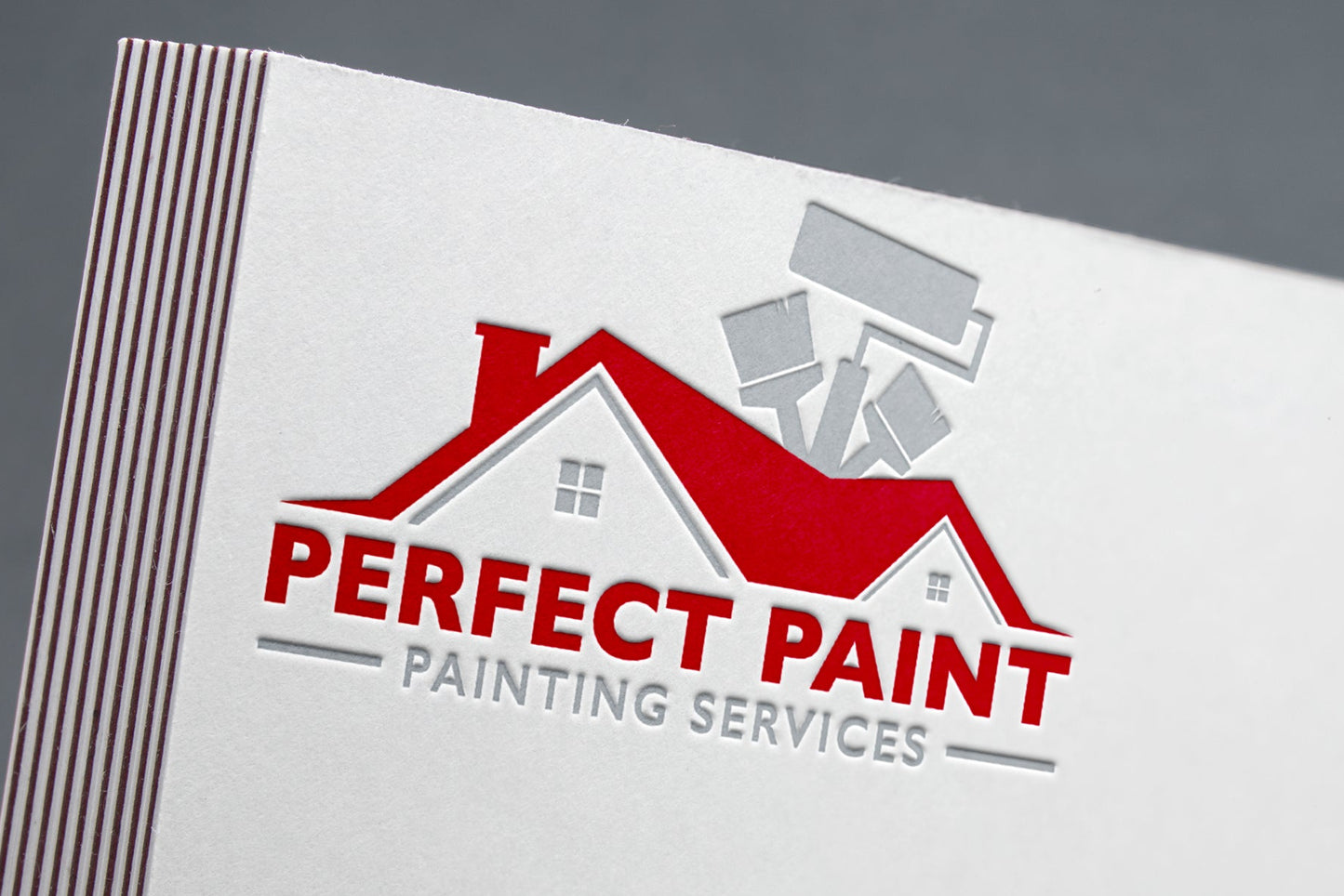 Logo Design - Painting Company Logo | Painting Services Logo | Home Remodeling Logo | Home Renovation Logo