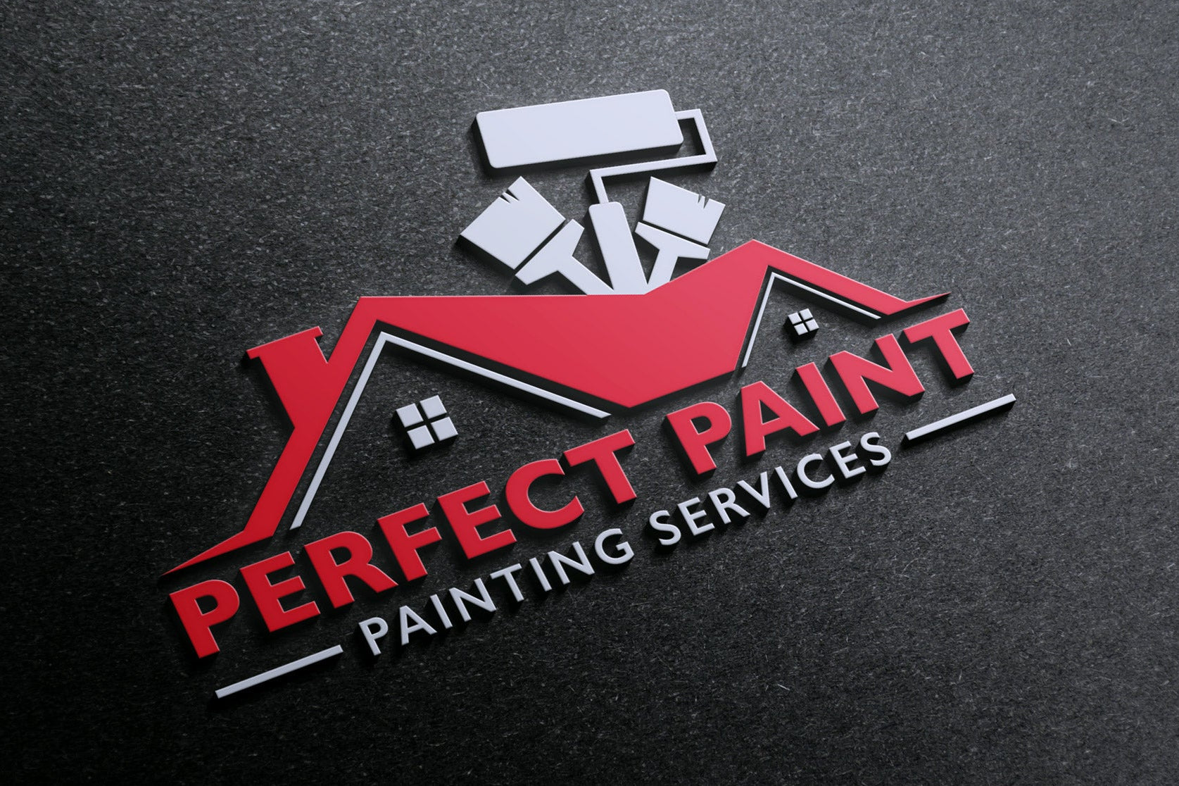 Logo Design - Painting Company Logo | Painting Services Logo | Home Remodeling Logo | Home Renovation Logo