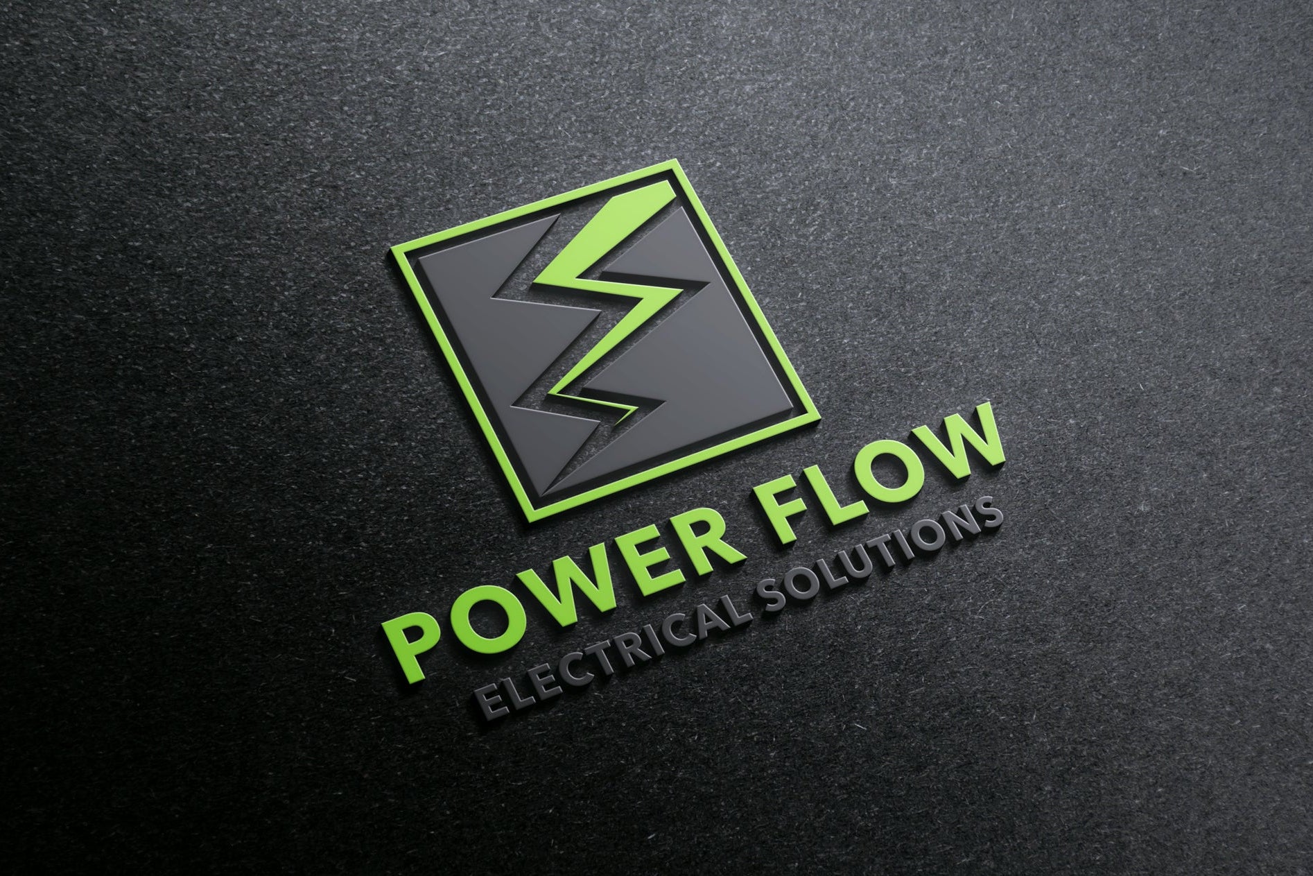 Logo Design - Electrical Business Logo | Electrician Logo | Electricity Logo Design | Lightning Bolt Design