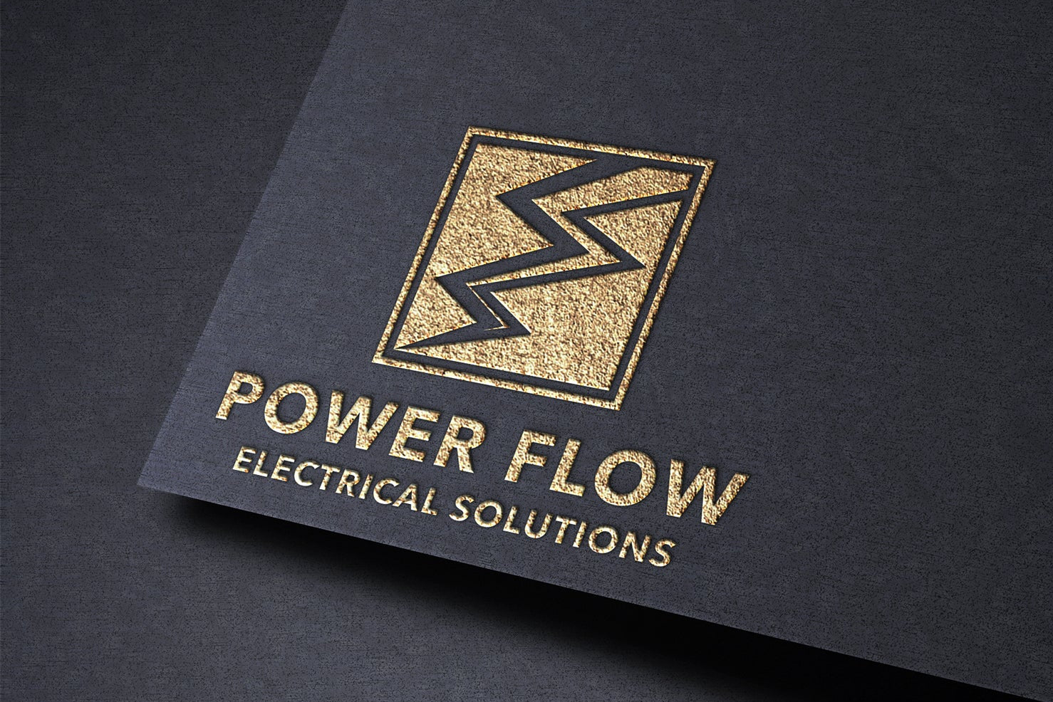 Logo Design - Electrical Business Logo | Electrician Logo | Electricity Logo Design | Lightning Bolt Design