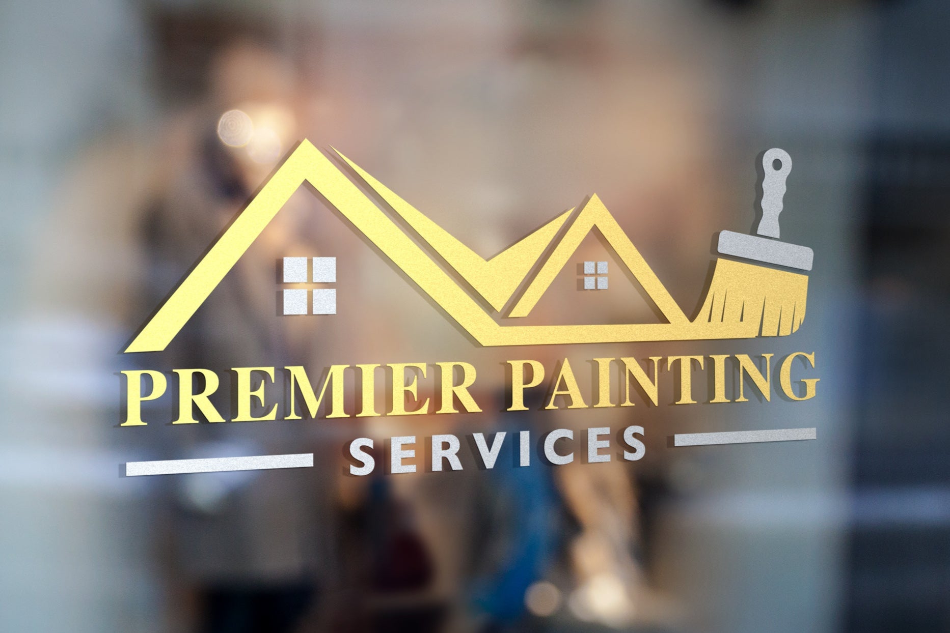 Logo Design - Painting Business Logo | Painting Service Logo | Paint Brush Logo | Remodeling Logo Design