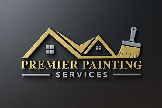 Logo Design - Painting Business Logo | Painting Service Logo | Paint Brush Logo | Remodeling Logo Design