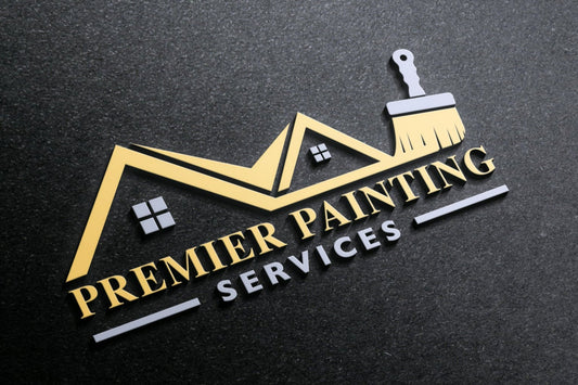 Logo Design - Painting Business Logo | Painting Service Logo | Paint Brush Logo | Remodeling Logo Design