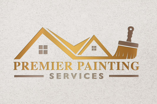 Logo Design - Painting Business Logo | Painting Service Logo | Paint Brush Logo | Remodeling Logo Design