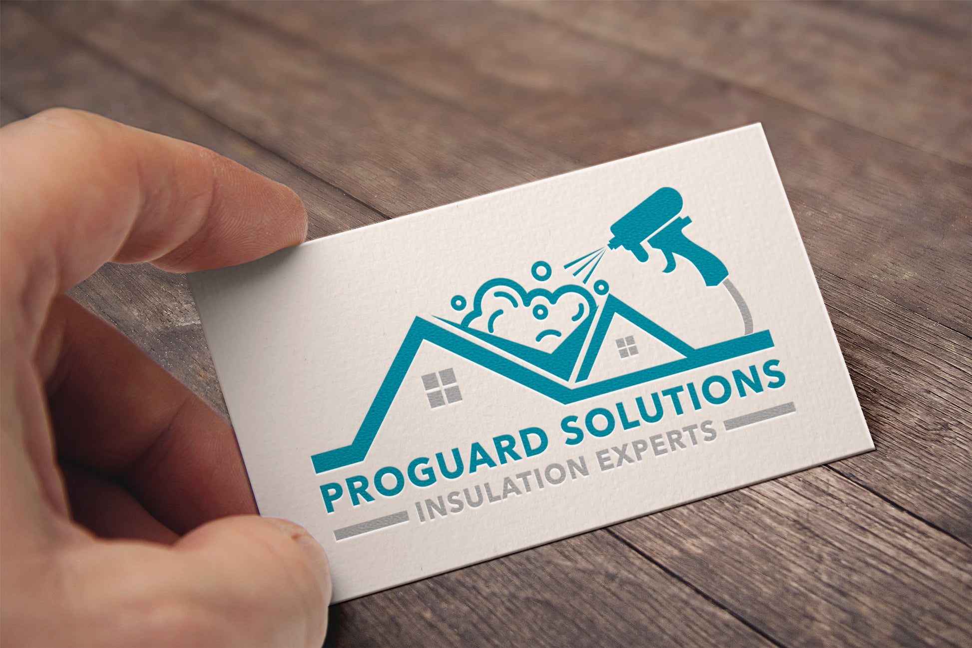 Logo Design - Home Insulation Business Logo | Insulation Services Logo | Sealant Logo Design | Insulation Install Logo