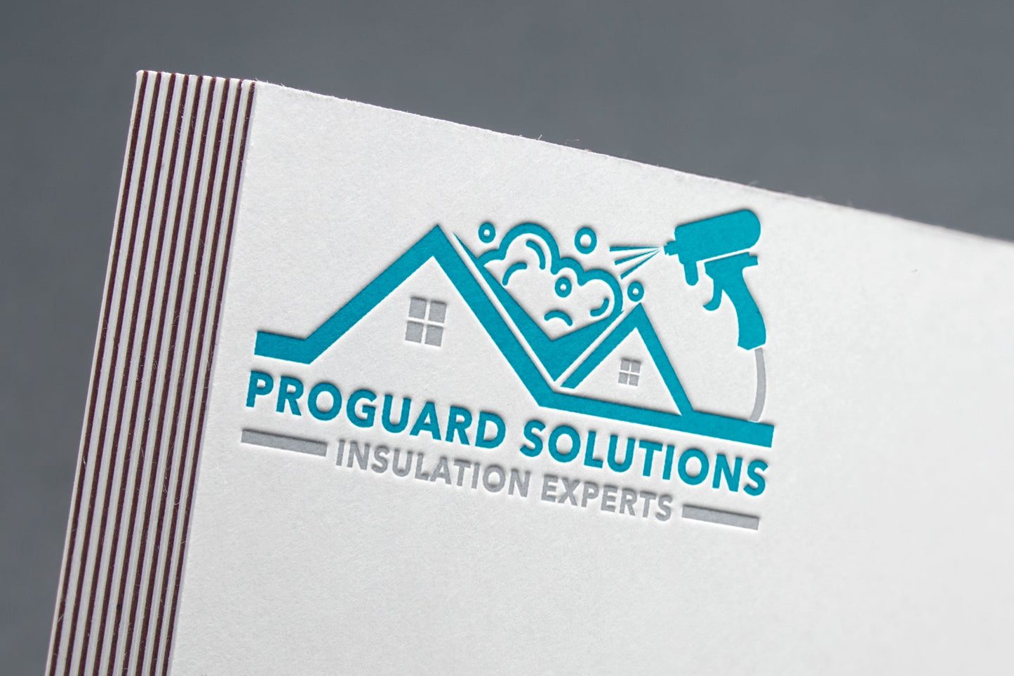 Logo Design - Home Insulation Business Logo | Insulation Services Logo | Sealant Logo Design | Insulation Install Logo