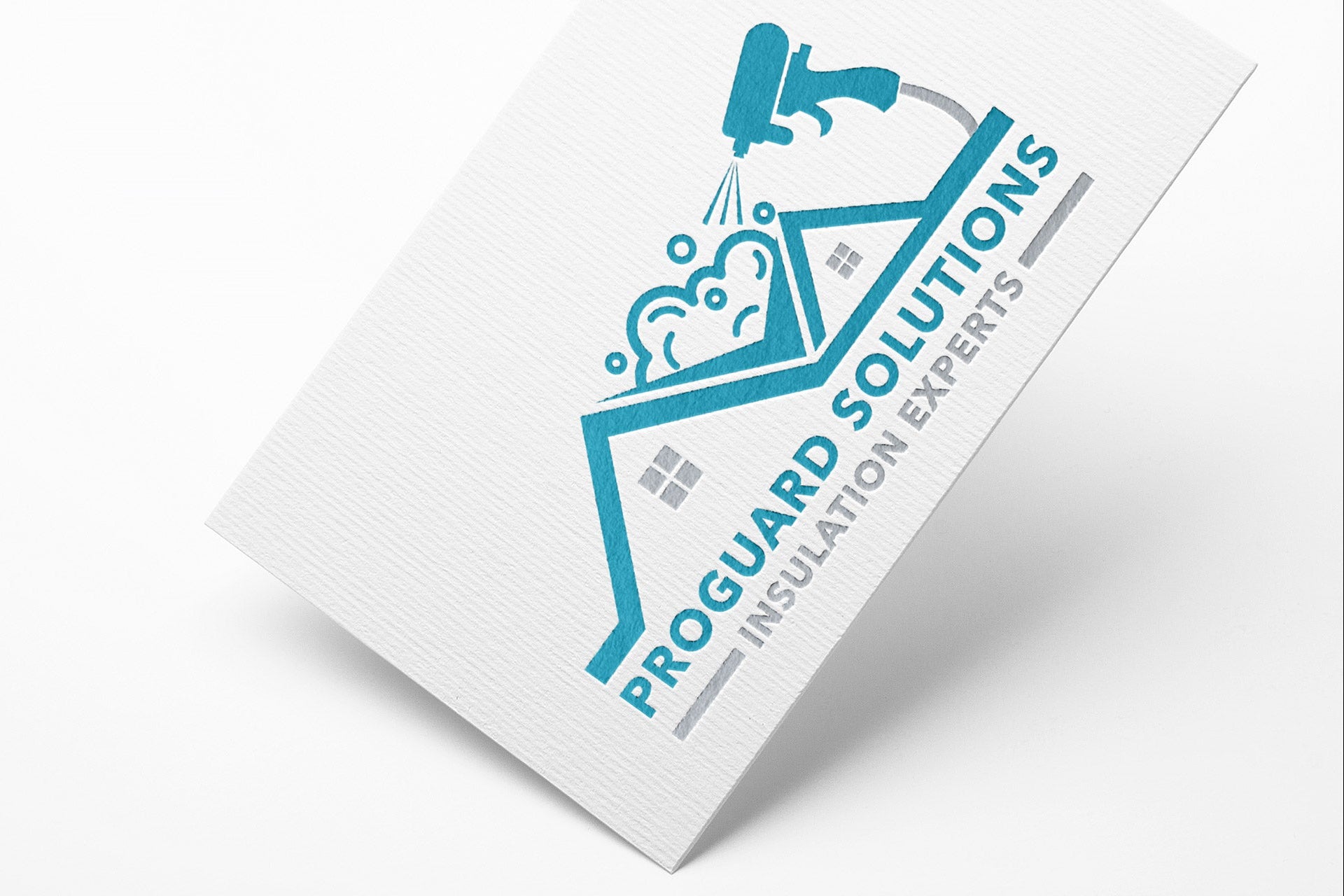 Logo Design - Home Insulation Business Logo | Insulation Services Logo | Sealant Logo Design | Insulation Install Logo