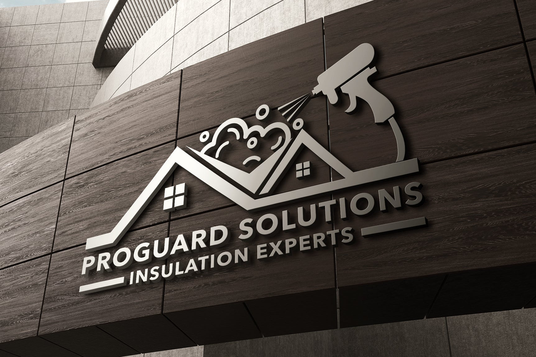 Logo Design - Home Insulation Business Logo | Insulation Services Logo | Sealant Logo Design | Insulation Install Logo