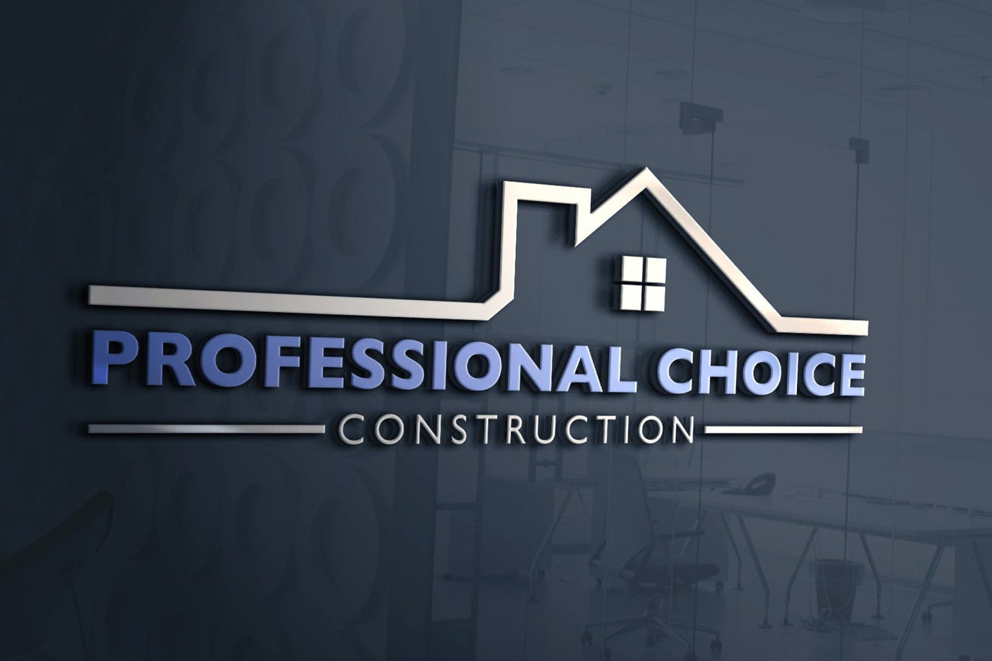 Logo Design - Construction Logo | Roofing Business Logo | Real Estate Business | House Design