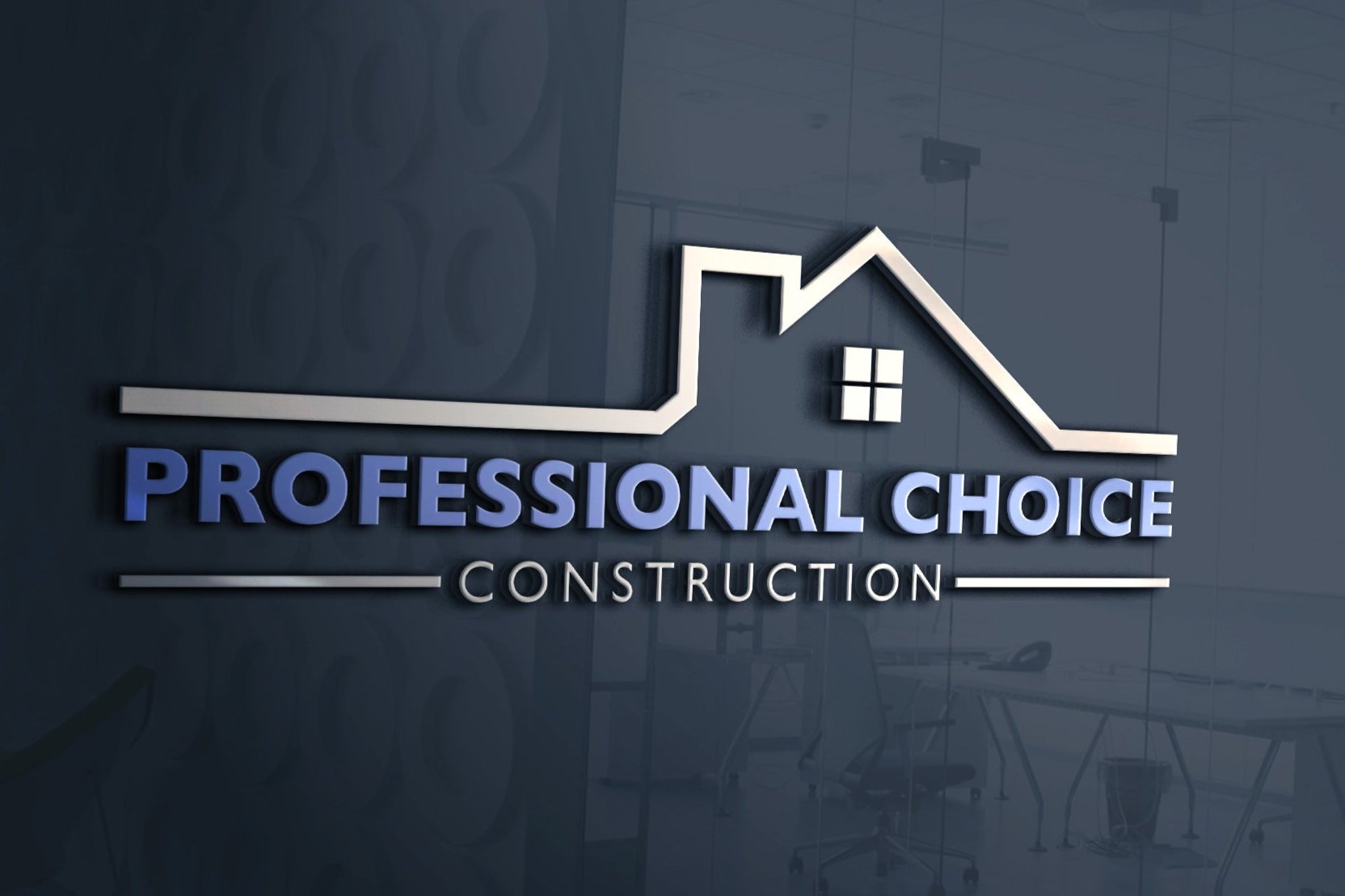 Logo Design - Construction Logo | Roofing Business Logo | Real Estate Business | House Design