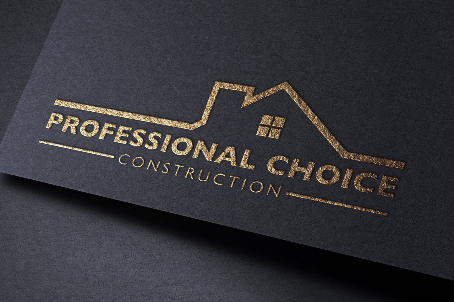 Logo Design - Construction Logo | Roofing Business Logo | Real Estate Business | House Design