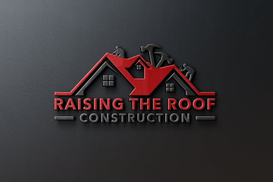Logo Design - Roofing Business Logo | Construction Logo Design | Roofer Logo | Home Repair Business Logo Design