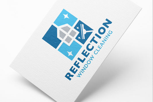 Window Cleaning Business Logo Design | Window Services Logo | House Cleaning Logo | Window Cleaning Logo Design | Cleaning Services Logo