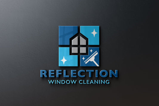 Window Cleaning Business Logo Design | Window Services Logo | House Cleaning Logo | Window Cleaning Logo Design | Cleaning Services Logo