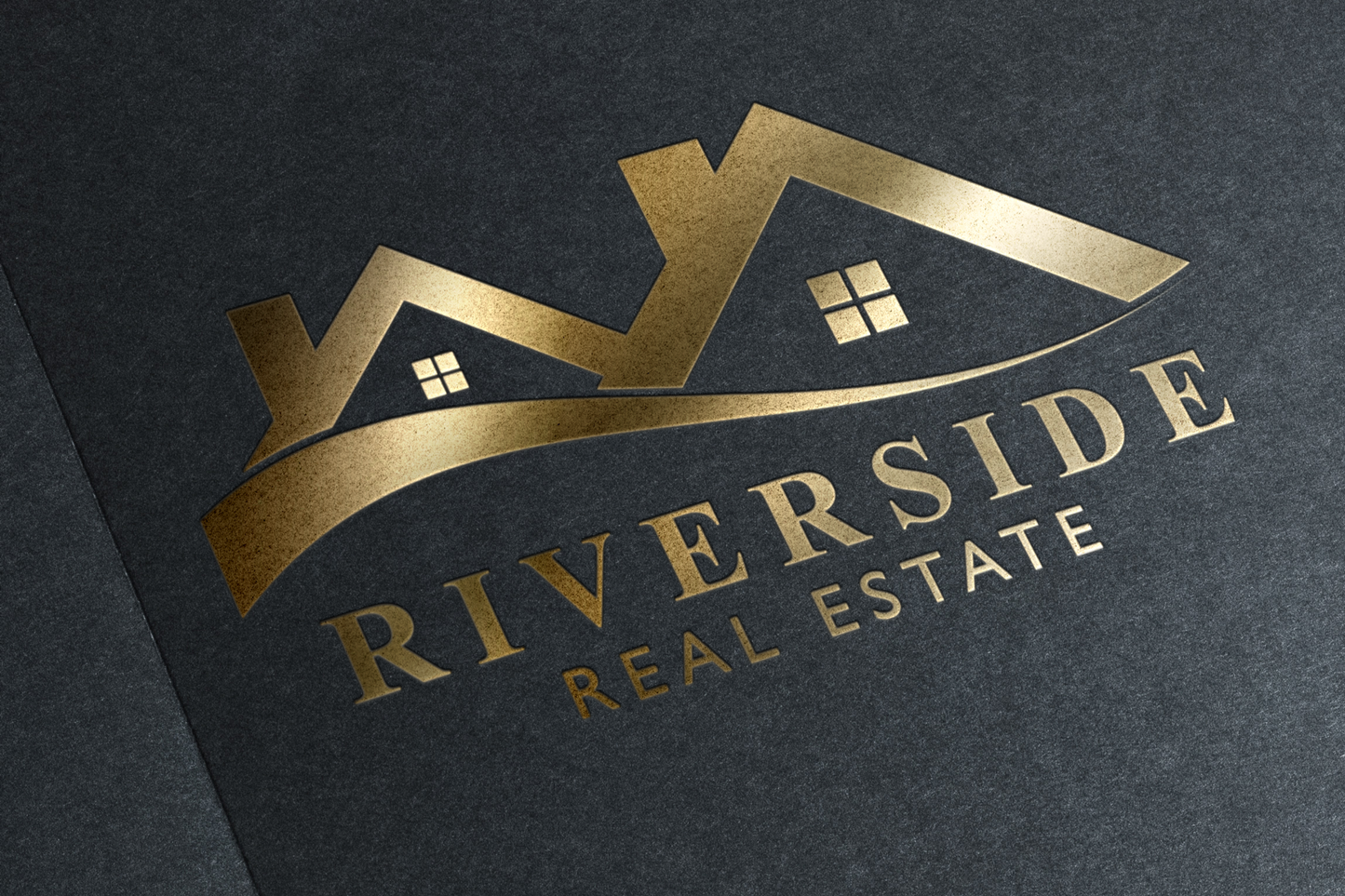 Logo Design | Real Estate Logo | Realtor Logo | Real Estate Marketing | House Logo | Home Logo | Wave Design | Water Design