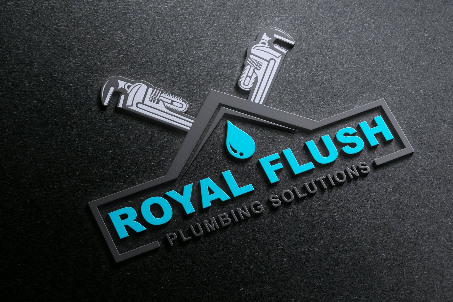 Logo Design - Plumbing Business Logo | Plumbing Logo | Plumber Logo Design | Home Repair Logo
