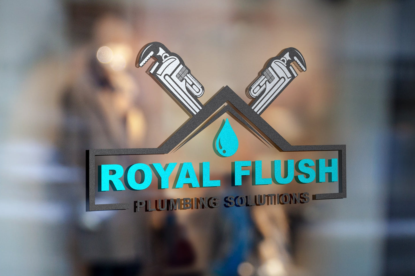 Logo Design - Plumbing Business Logo | Plumbing Logo | Plumber Logo Design | Home Repair Logo