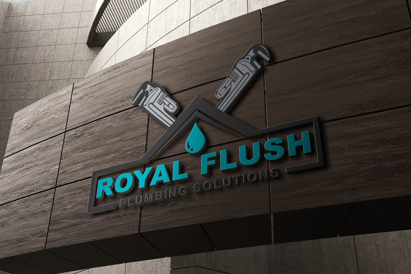 Logo Design - Plumbing Business Logo | Plumbing Logo | Plumber Logo Design | Home Repair Logo