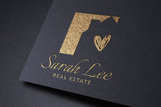 Logo Design - Real Estate Logo | Realtor Logo | Heart Design | Realtor Design | Realty Logo