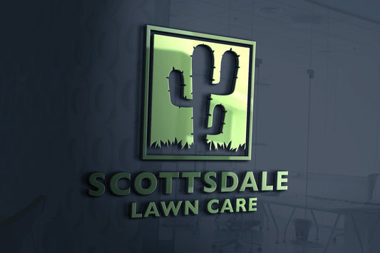 Logo Design - Landscaping Logo | Lawn Care Logo | Cactus Design | Lawn Maintenance Logo | Landscape Design