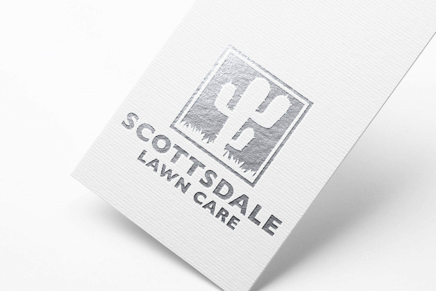 Logo Design - Landscaping Logo | Lawn Care Logo | Cactus Design | Lawn Maintenance Logo | Landscape Design