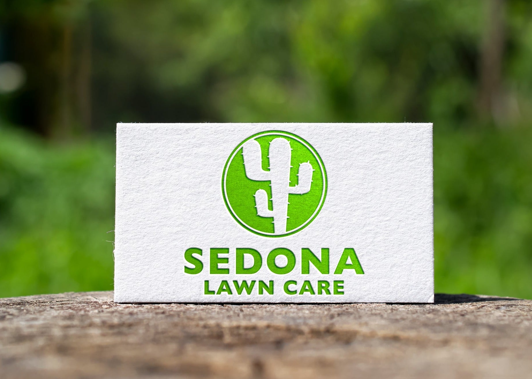 Lawn Care Logo Design | Cactus Logo Design | Landscaping Logo | Cactus Design | Lawn Maintenance Logo | Landscaper Logo | Landscape Design