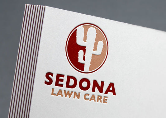 Lawn Care Logo Design | Cactus Logo Design | Landscaping Logo | Cactus Design | Lawn Maintenance Logo | Landscaper Logo | Landscape Design