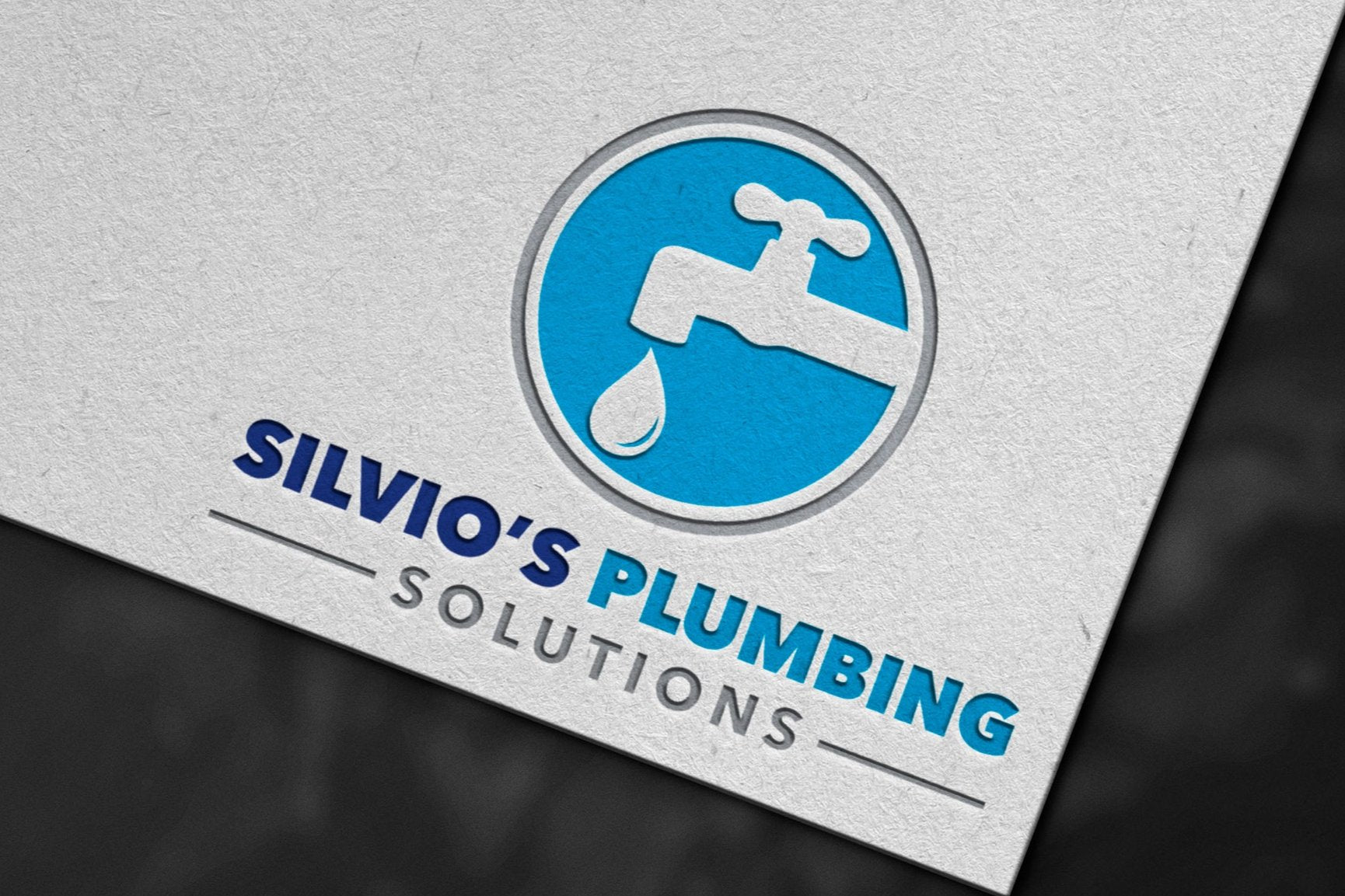 Logo Design - Plumbing Services Logo | Handyman Logo | Plumber Logo | Faucet Design