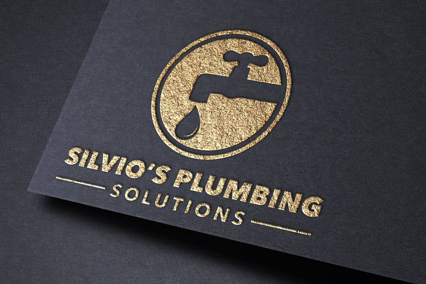 Logo Design - Plumbing Services Logo | Handyman Logo | Plumber Logo | Faucet Design